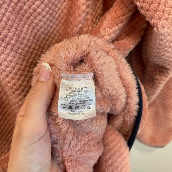 Simply Southern Youth Fleece Pull Over Rose Pink Size Youth Medium Girls 8 - Picture 5 of 8